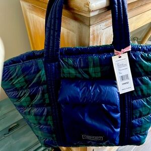 NWT Vineyard Vines Plaid Tote Bag